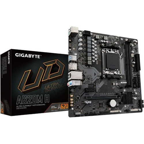 PLACA BASE GIGABYTE A620M H AM5 MATX 2XDDR5-SX20 PLACA BASE GIGABYTE A620M H AM5 MATX 2XDDR5